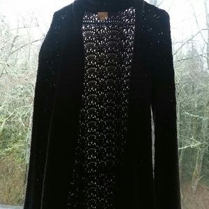 Chocolate Brown Knit Shrug