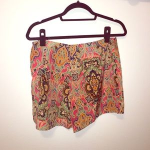 Multiple colored shorts