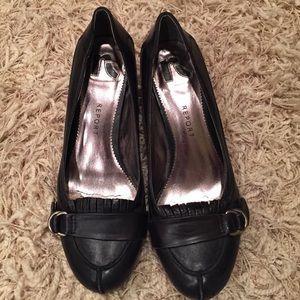 Black Wedge loafer