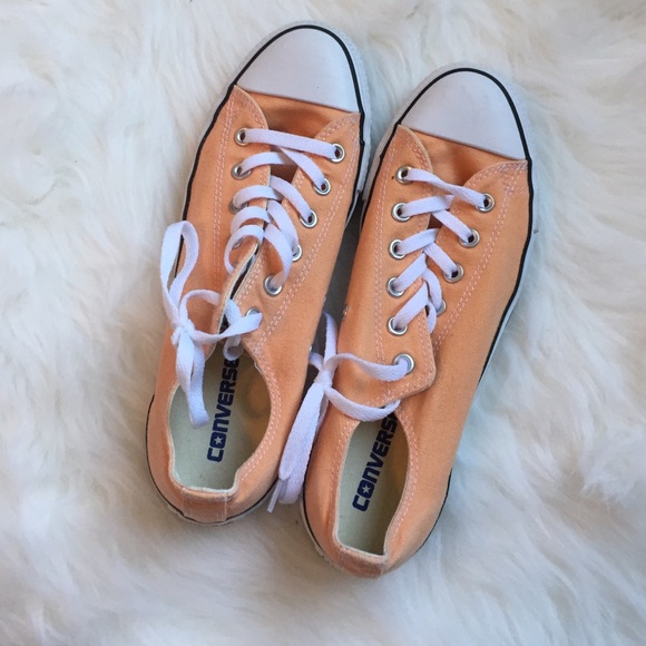 orange converse sneakers