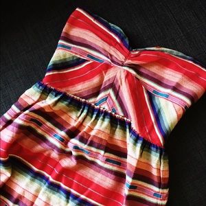 Roxy strapless dress