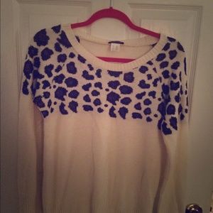 Leopard sweater