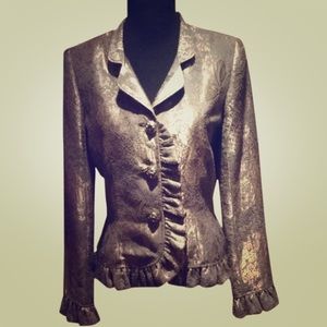 Valentino Metallic Blazer