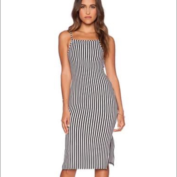 Pin striped dress