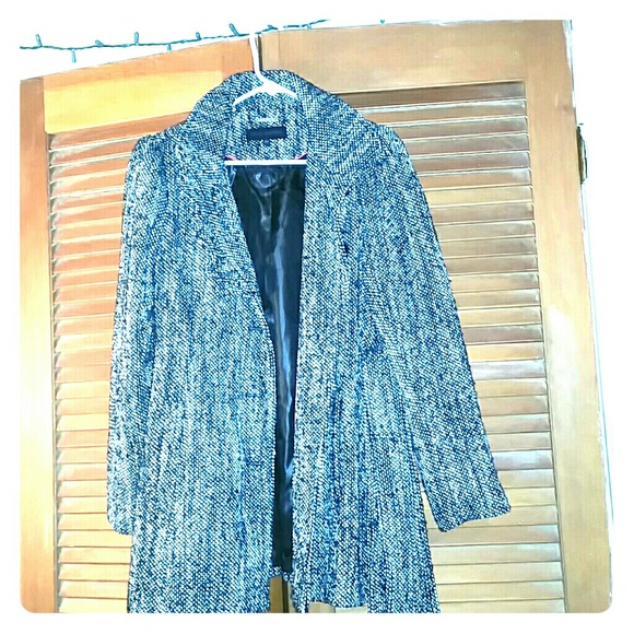 Black and white jacket