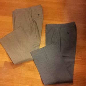 Loft pinstripe pants