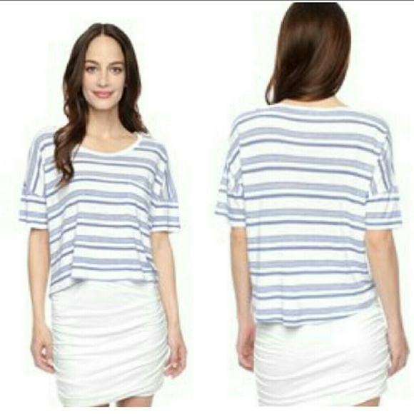 Splendid Tops - SPLENDID CROP TEE SHIRT