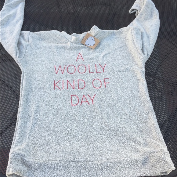 Woolly sweater size large