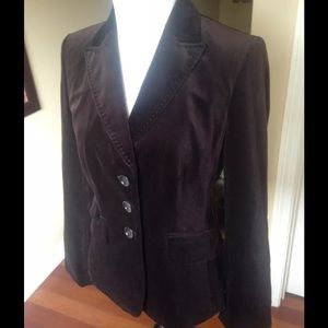 Ann Taylor NWOT brown blazer size 2 Petite