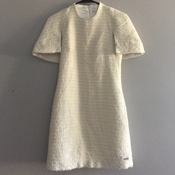 Anthropologie White Party Dress w/ Pockets Size 00