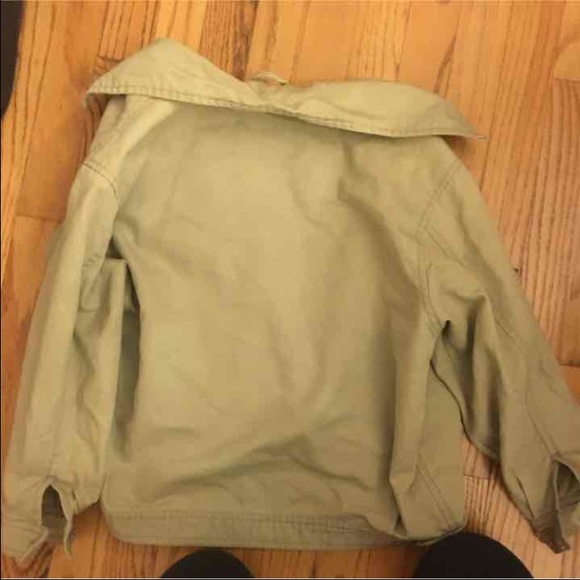 Olive Military Jacket - Picture 3 of 4
