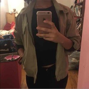 Olive Military Jacket