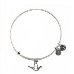 Alex & Ani Sacred Dove Charm Bangle