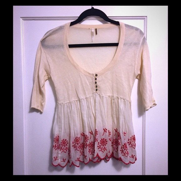 Free People cropped sweater