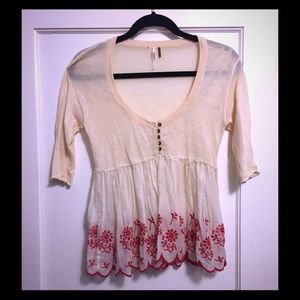 Free People cropped sweater