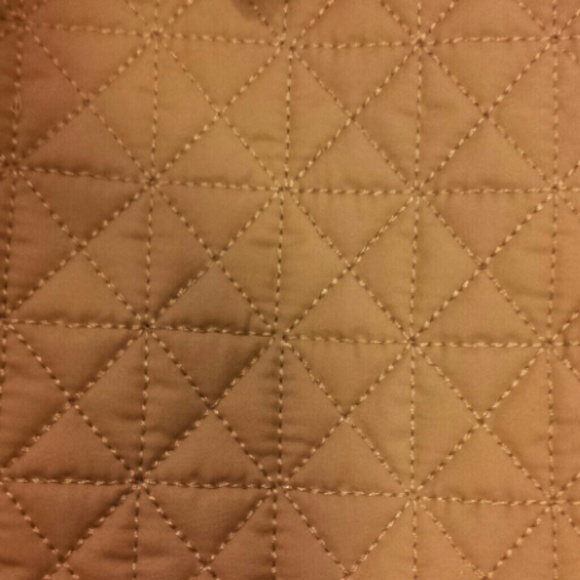 Quilted tan jacket - Picture 2 of 4