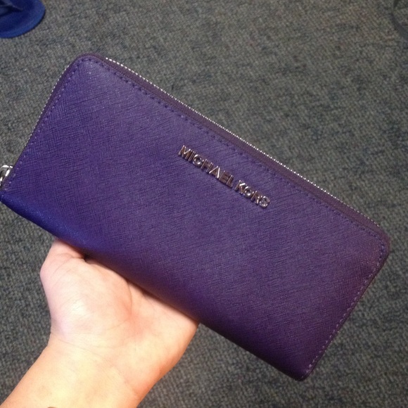 Michael Kors Purple Wallet