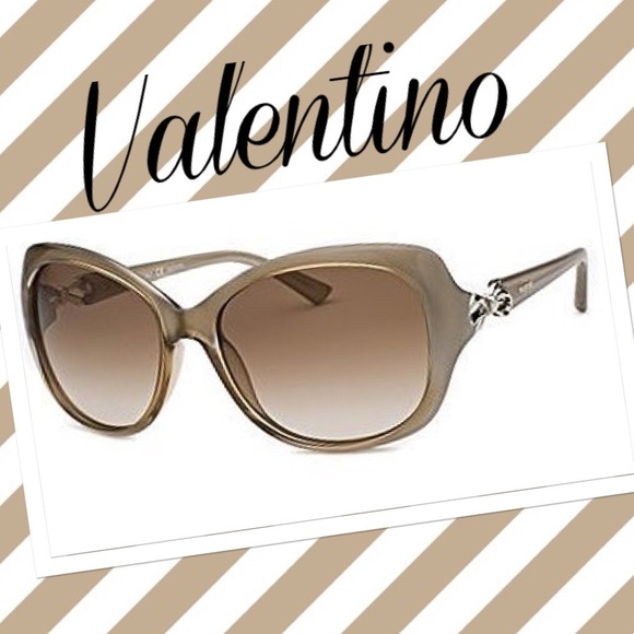 Auth Valentino Butterfly Sand Sunglasses!