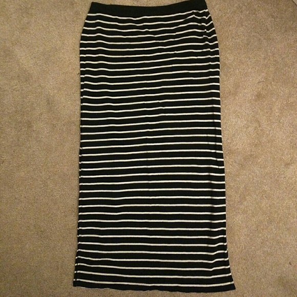 Gap Striped Maxi Skirt XS