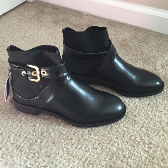 Zara black boots