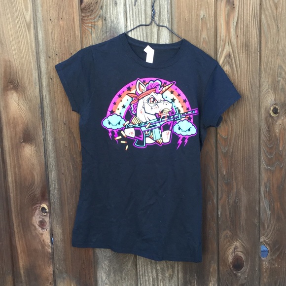Brand New Unicorn Guns Teeshirt ShirtPunch