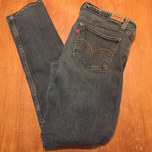 Levis 524 Too Super Low skinny jeans
