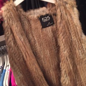 Genuine Rabbit fur vest