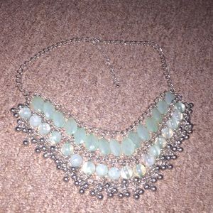 Boho style statement necklace