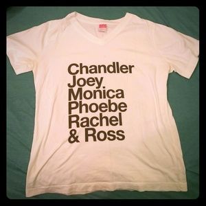White "Friends" T shirt