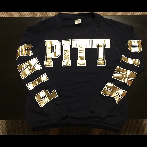 Pitt Victoria's Secret Pink pullover 💙💛