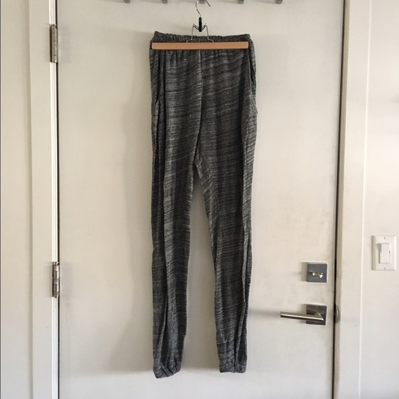 Brandy Melville O/S gray knit pants