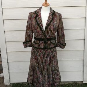 Cynthia Steffe boucle suit