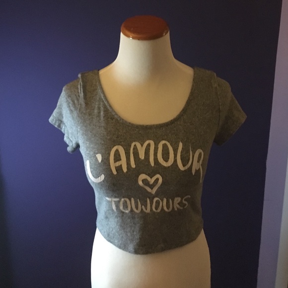 'L'amour Toujours' crop top from H&M