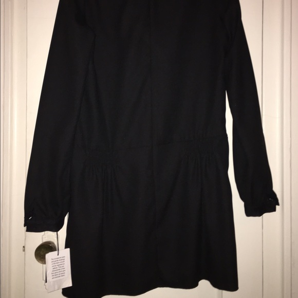 Anna Sui drop waist dress with velvet detail - Picture 4 of 4