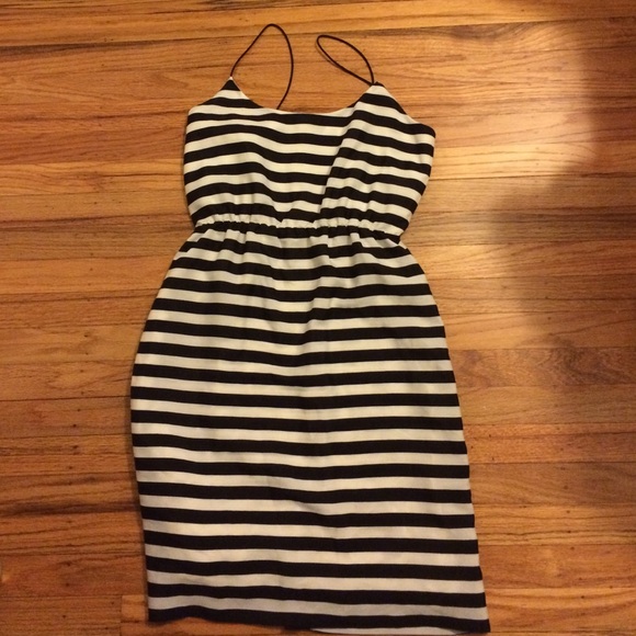 Jcrew stripped dress