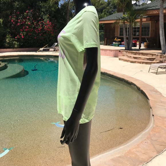 HURLEY Green Surf Malibu Women’s Tee - Picture 4 of 8