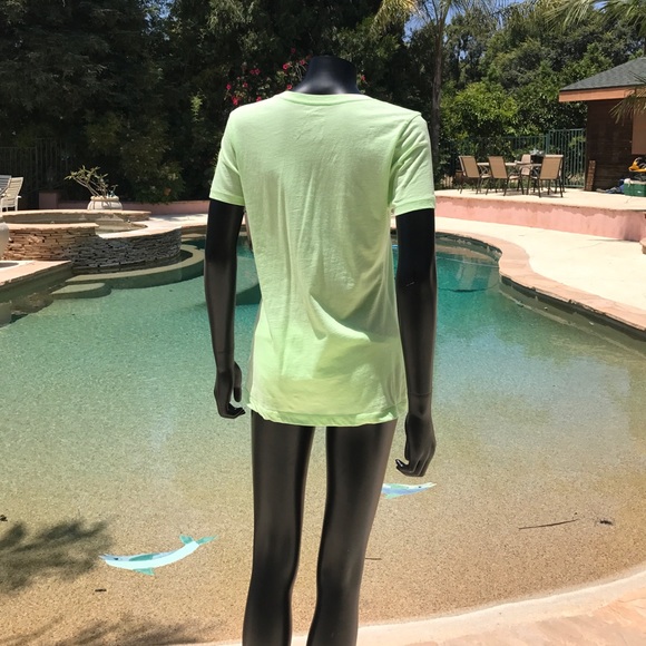 HURLEY Green Surf Malibu Women’s Tee - Picture 5 of 8