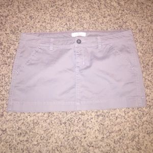 Grey Hollister Mini Skirt- Juniors Size 9