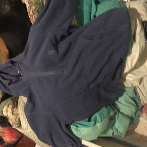 North face women's pullover/hoodie fleece thing