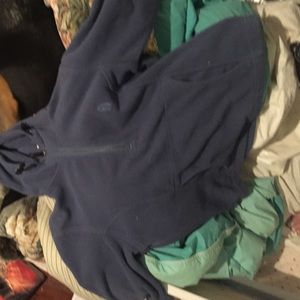 North face women's pullover/hoodie fleece thing