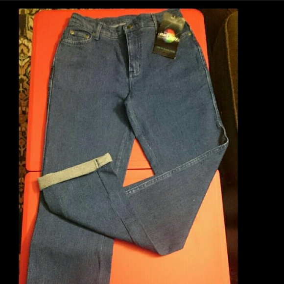 Low Rise Blue Jeans