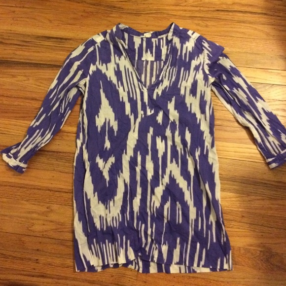 J.crew coverup tunic