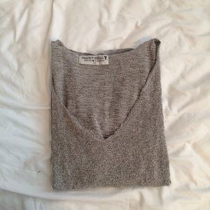 Project social t grey v neck