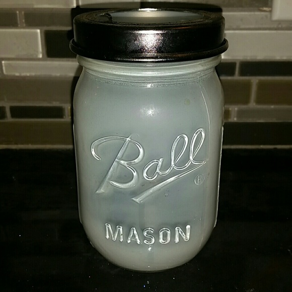 Mason Jar tea candle