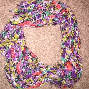 Floral scarf