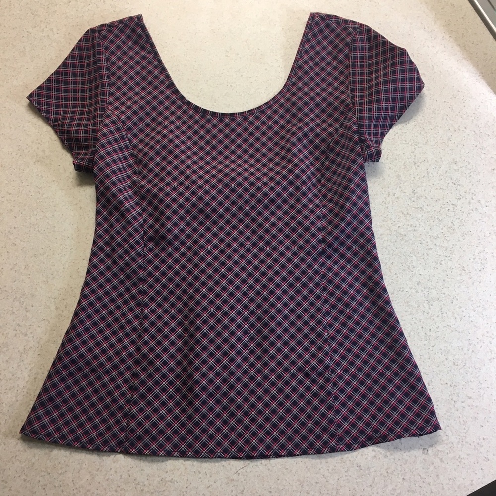 Cute patterned Keds top