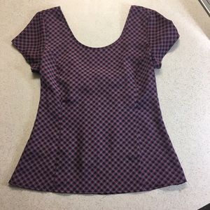 Cute patterned Keds top