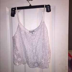White crop top!