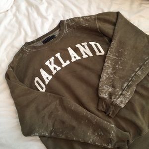 Distressed Oakland Sweatshirt
