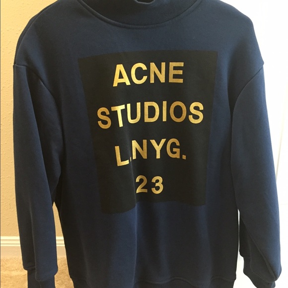 Acne Tops - Acne studios logo pullover